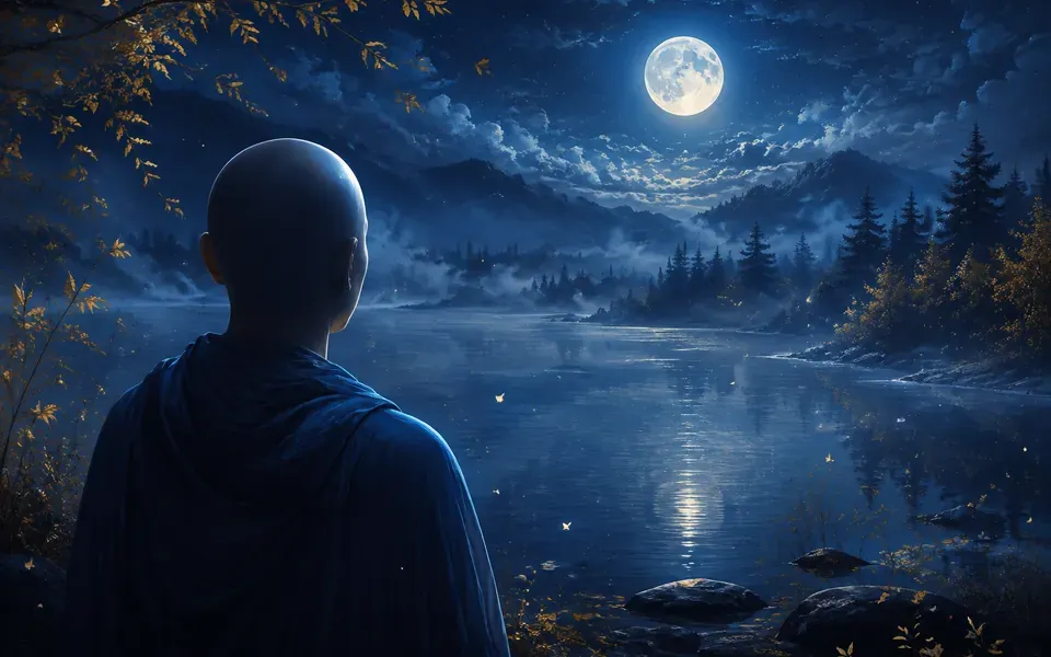 Illustration onirique : Rêver d'être chauve