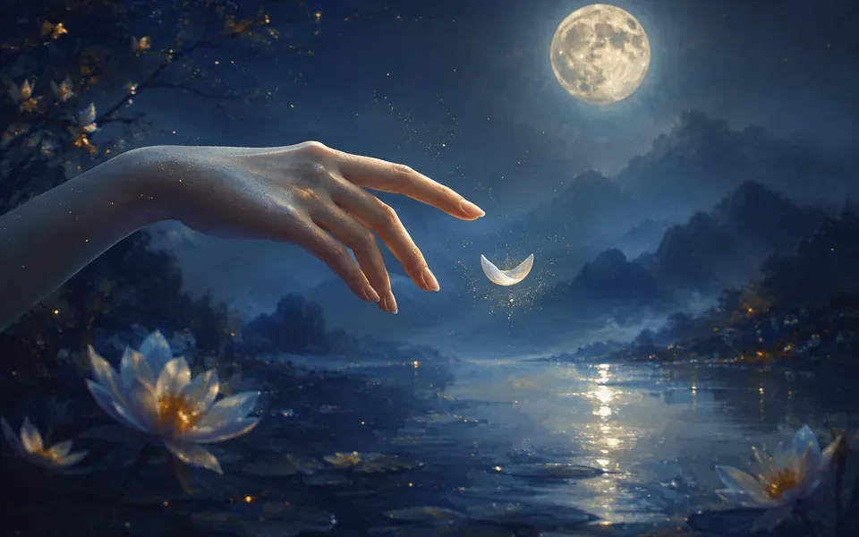 Illustration onirique : Rêver de perdre un ongle