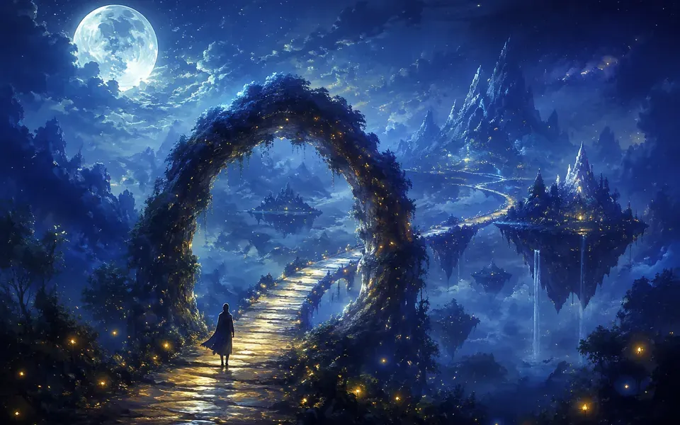 Illustration onirique : Rêver de voyager