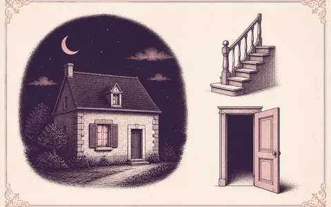 Illustration du rayon rêves de maison et de lieux