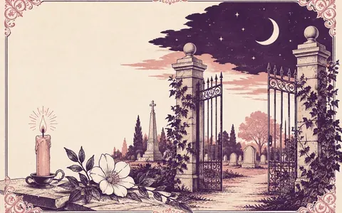 Illustration du rayon rêves de mort et d'au-delà